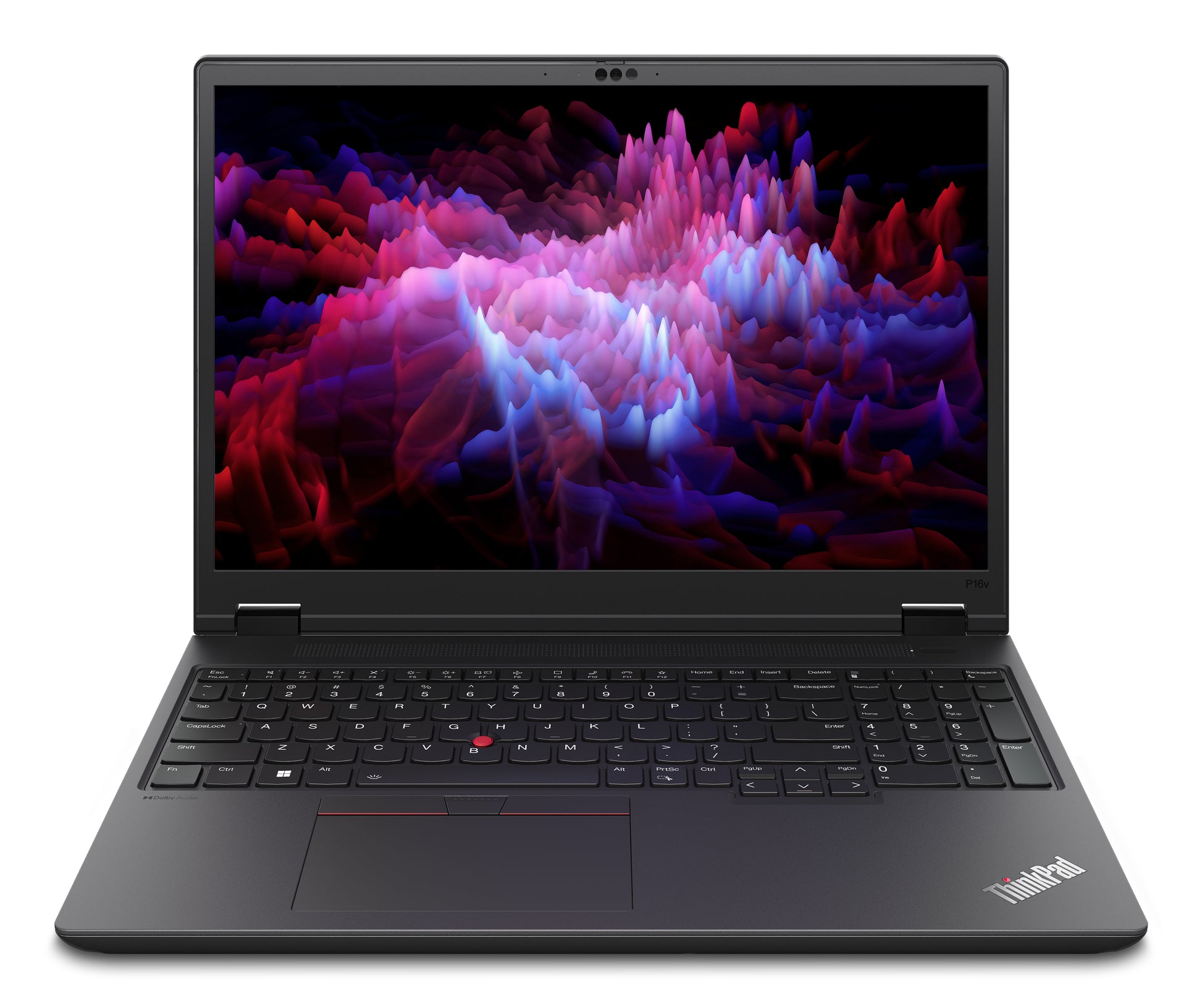 Lenovo ThinkPad P16v Gen 2 (Intel) Intel Core Ultra 9 185H Mobile workstation 16" WQUXGA 96 GB DDR5-SDRAM 2 TB SSD NVIDIA RTX 3000 Ada Wi-Fi 6E (802.11ax) Windows 11 Pro German Black