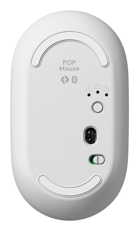 Logitech POP Icon Combo keyboard Mouse included Universal Bluetooth QWERTY English Orange, White