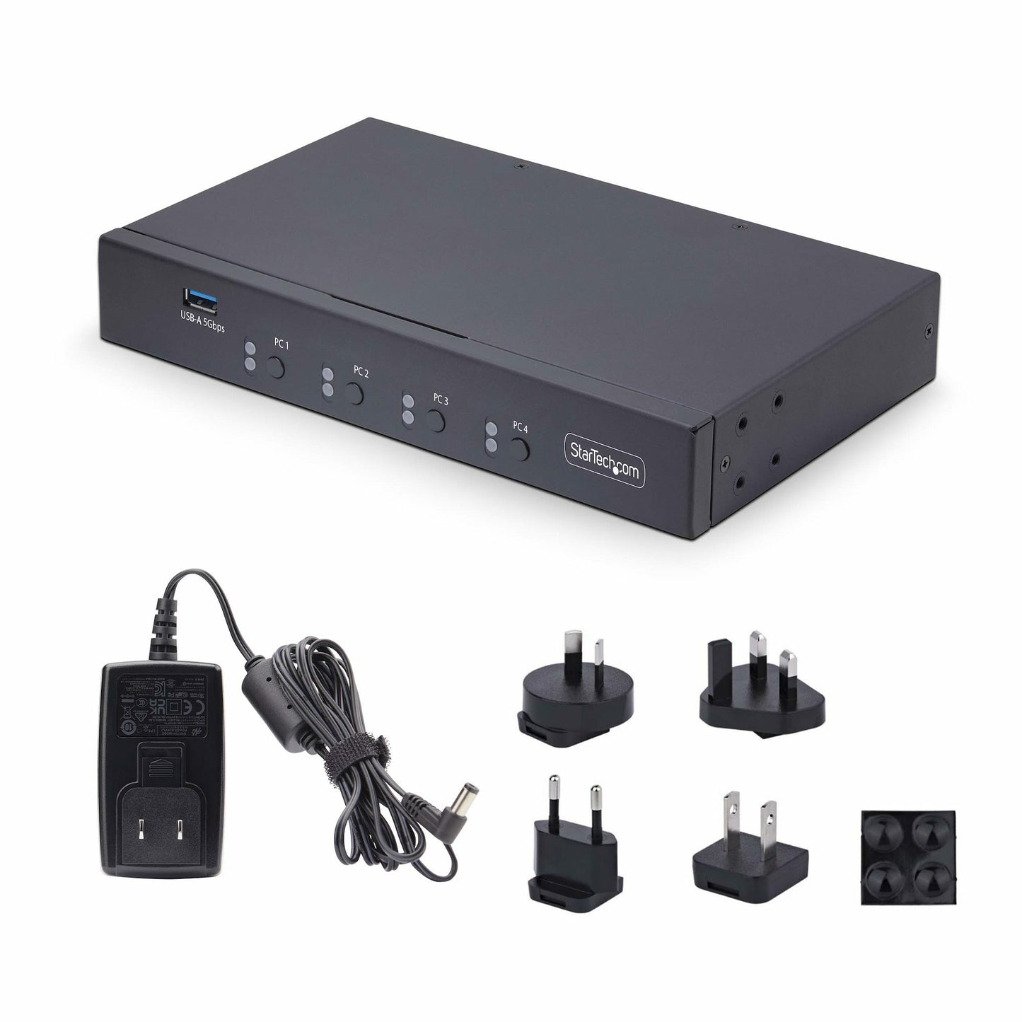 StarTech.com P4A20132-KM-SWITCH KVM switch Black