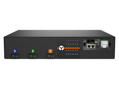 Vertiv Geist MNS5MDR6-24CF18-3TL21A0H10-S power distribution unit (PDU) 24 AC outlet(s) 0U Black