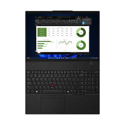 Lenovo ThinkPad L16 Gen 1 (Intel) Intel Core Ultra 5 135U Laptop 16" WUXGA 16 GB DDR5-SDRAM 256 GB SSD Wi-Fi 6E (802.11ax) Windows 11 Pro Arabic Black
