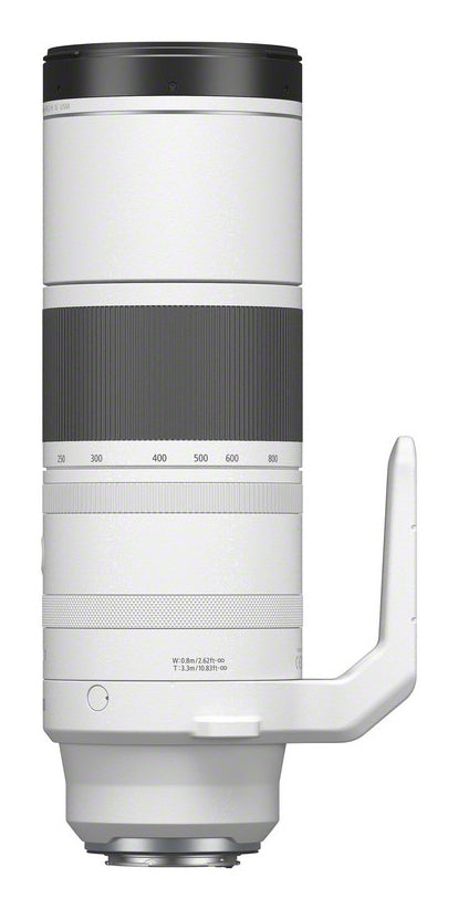 Canon RF200-800mm F6.3-9 IS USM MILC Telephoto zoom lens Black, White