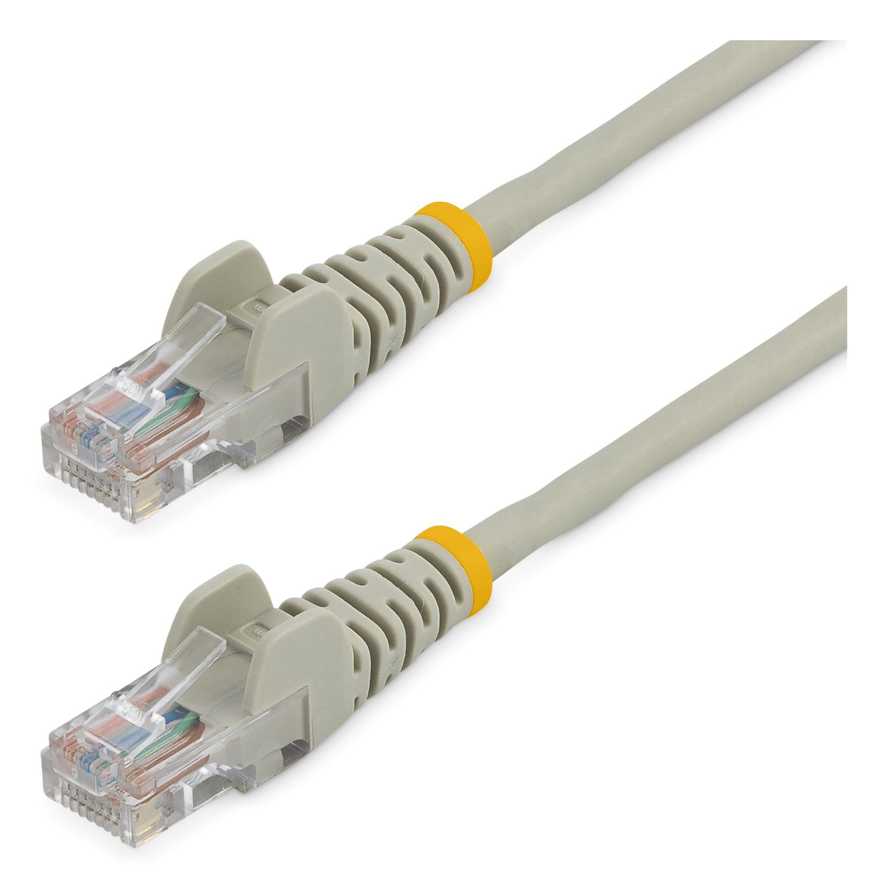 StarTech.com 45PATCH1GR networking cable Gray 11.8" (0.3 m) Cat5e U/UTP (UTP)