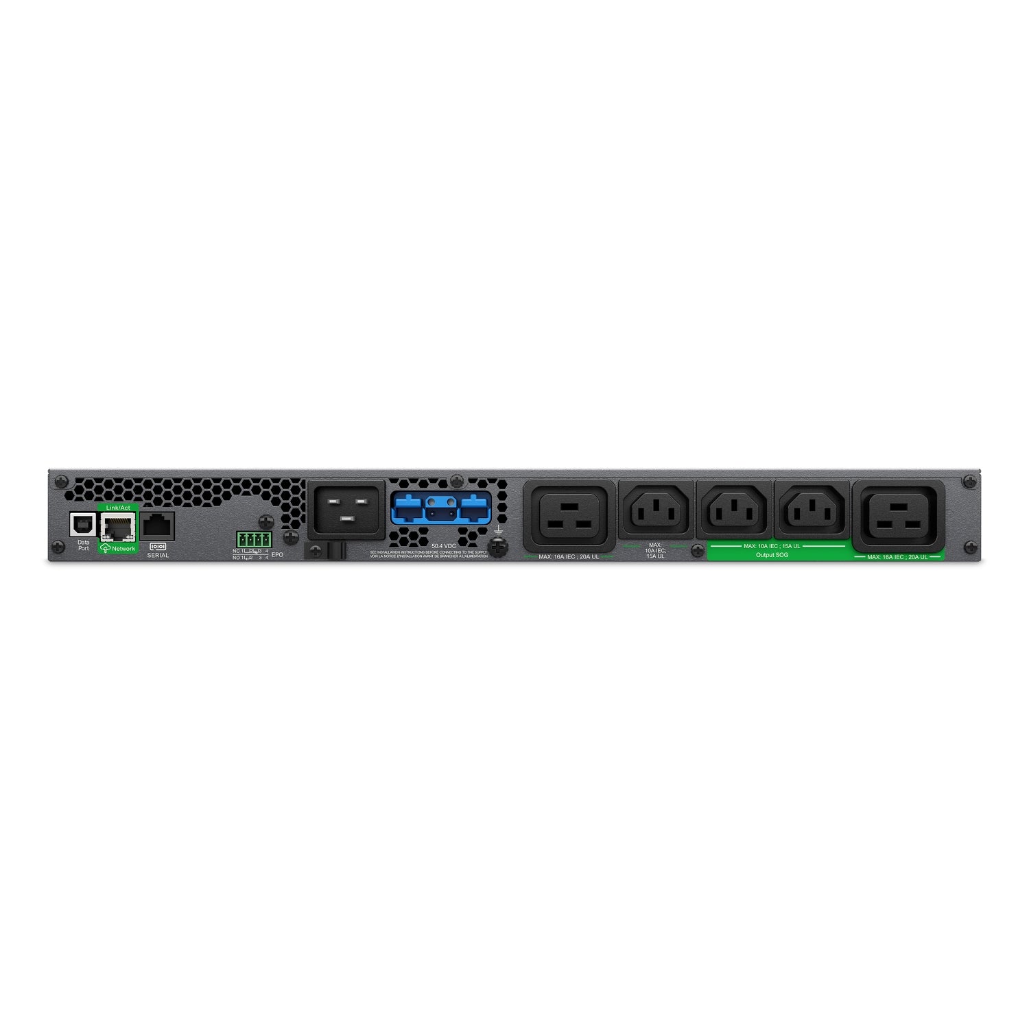 APC SRTL3KRM1UWNC uninterruptible power supply (UPS) Double-conversion (Online) 3 kVA 3000 W 5 AC outlet(s)