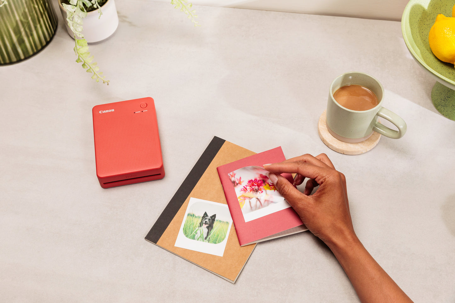 Canon SELPHY QX20 BK photo printer Dye-sublimation 287 x 287 DPI 2.8" x 3.3" (7.2x8.5cm) Wi-Fi