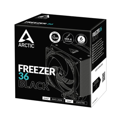 ARCTIC Freezer 36 Processor Air cooler 4.72" (12 cm) Black 1 pc(s)