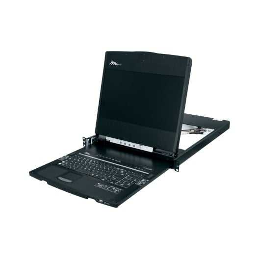 Middle Atlantic Products RM-KB-LCD17HD rack console 17.3" 1920 x 1080 pixels Metal Black 1U