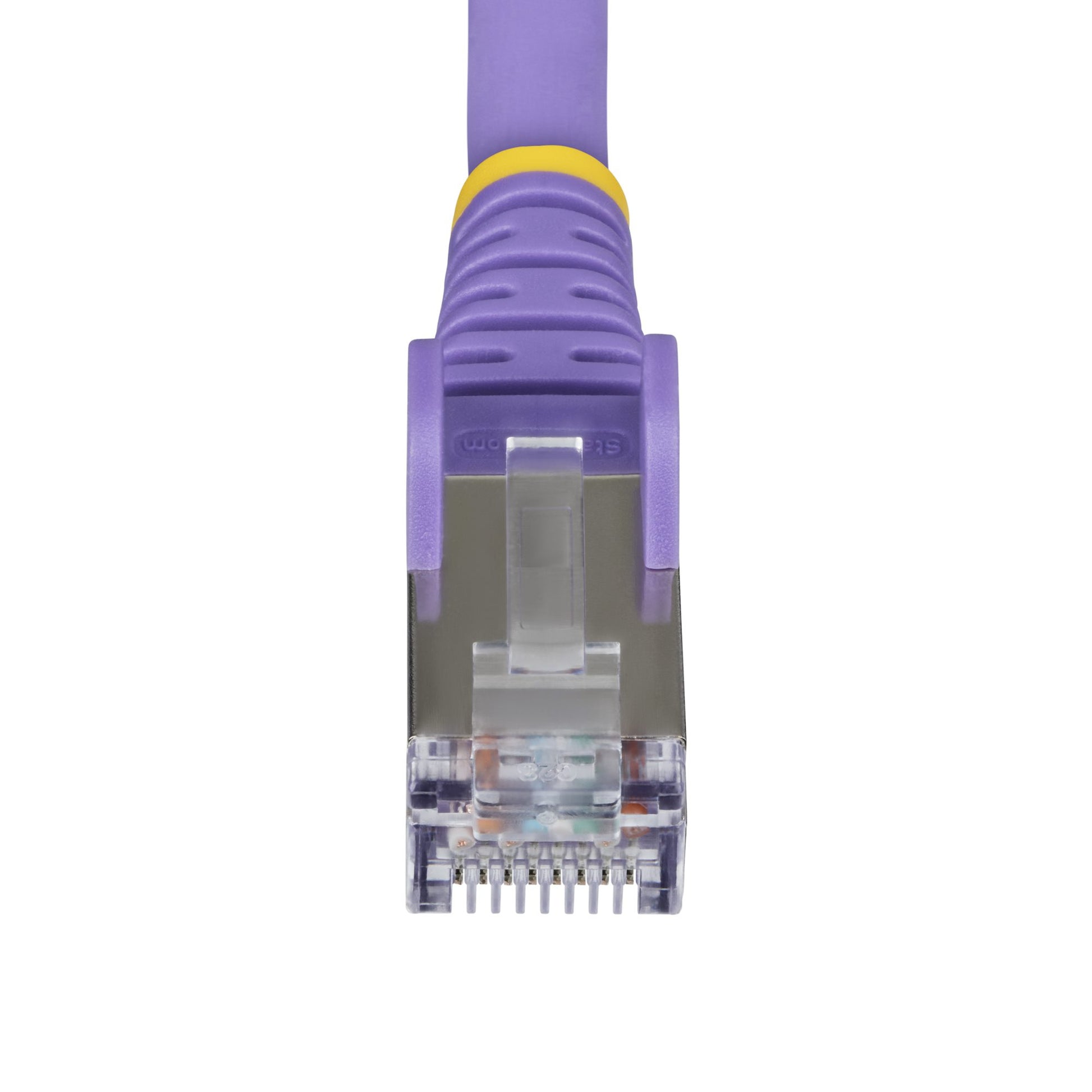 StarTech.com NLPL-25F-CAT6A-PATCH networking cable Purple 299.2" (7.6 m) S/FTP (S-STP)