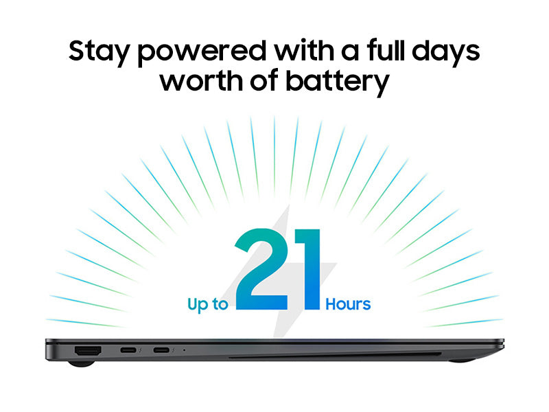 Samsung Galaxy Book5 Pro Intel Core Ultra 7 256V Laptop 14" Touchscreen WQXGA+ 16 GB LPDDR5x-SDRAM 512 GB SSD Wi-Fi 7 (802.11be) Windows 11 Pro Gray