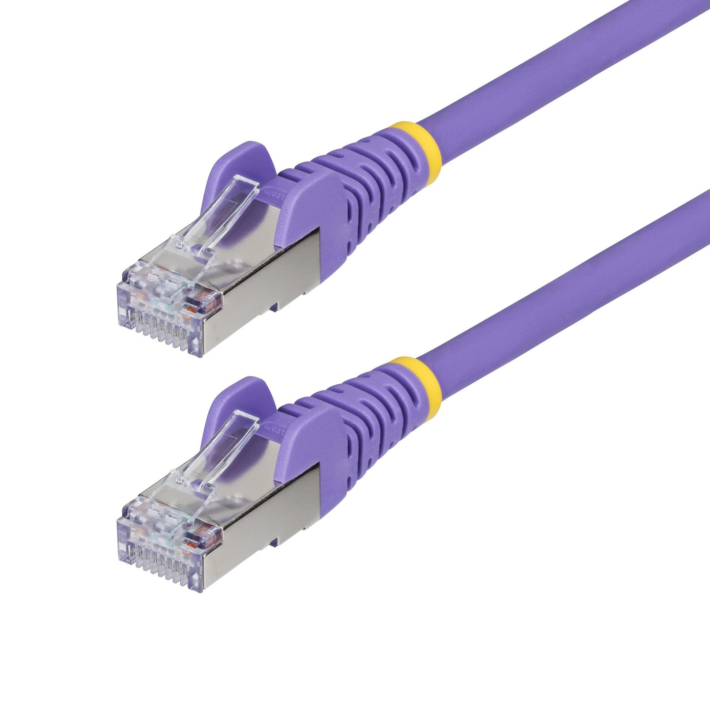 StarTech.com NLPL-6IN-CAT6A-PATCH networking cable Purple 7.87" (0.2 m) S/FTP (S-STP)