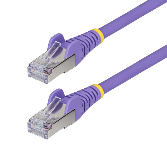 StarTech.com NLPL-6IN-CAT6A-PATCH networking cable Purple 7.87" (0.2 m) S/FTP (S-STP)