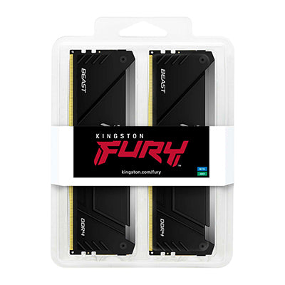 Kingston Technology FURY Beast RGB memory module 64 GB 2 x 32 GB DDR4 3600 MT/s