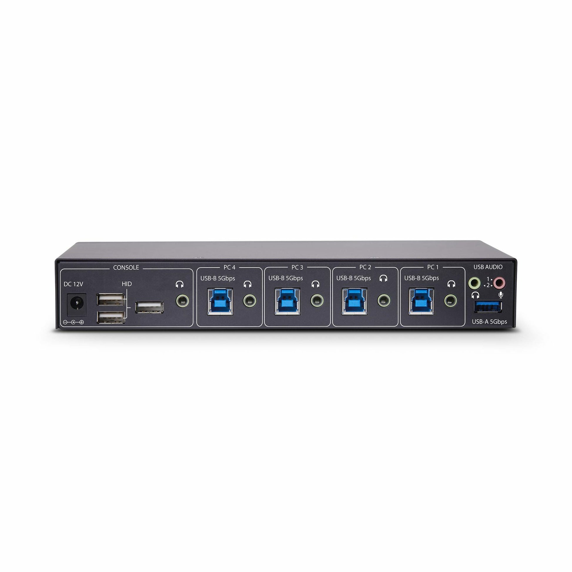 StarTech.com P4A20132-KM-SWITCH KVM switch Black