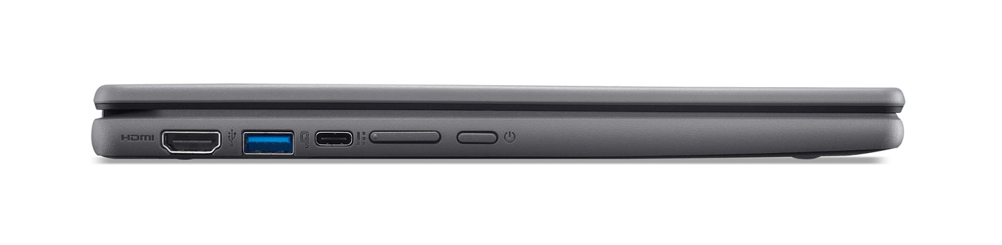 Acer Chromebook R857TN-P5QANA Intel® N N250 12.2" Touchscreen WUXGA 8 GB LPDDR5x-SDRAM 64 GB Flash Wi-Fi 7 (802.11be) ChromeOS Black