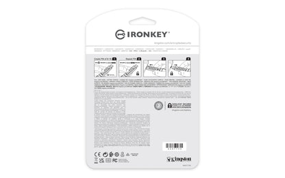 Kingston Technology IronKey Keypad 200 USB flash drive 512 GB USB Type-A 3.2 Gen 1 (3.1 Gen 1) Blue