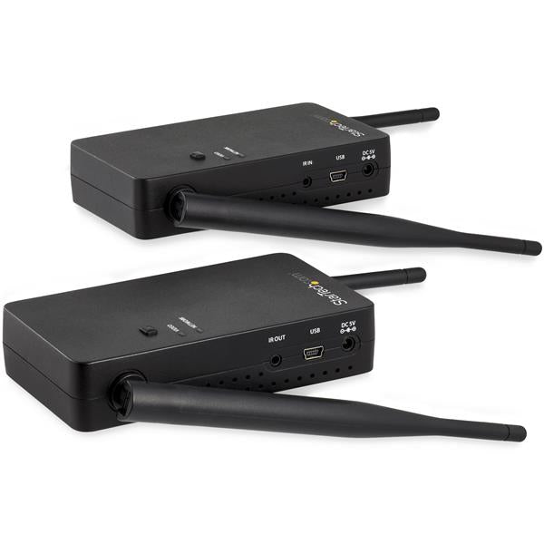 StarTech.com ST121WHDLR AV extender AV transmitter & receiver Black