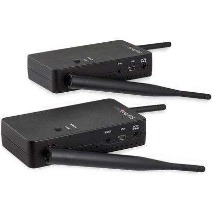 StarTech.com ST121WHDLR AV extender AV transmitter & receiver Black