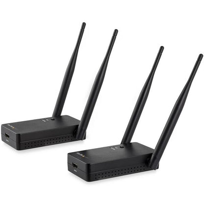 StarTech.com ST121WHDLR AV extender AV transmitter & receiver Black