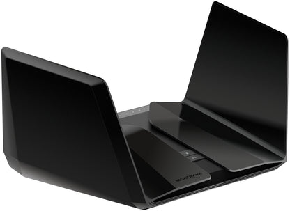 NETGEAR Nighthawk AX12 wireless router Gigabit Ethernet Dual-band (2.4 GHz / 5 GHz) Black