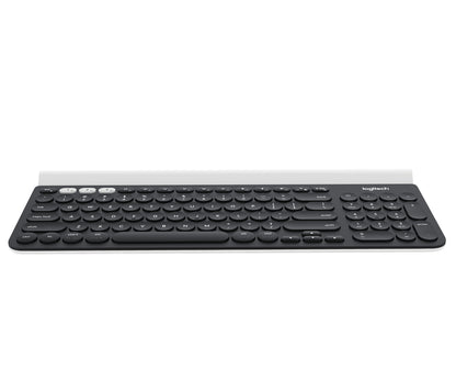 Logitech 920-008149 keyboard Universal RF Wireless + Bluetooth QWERTY English Gray, White, Dark Gray