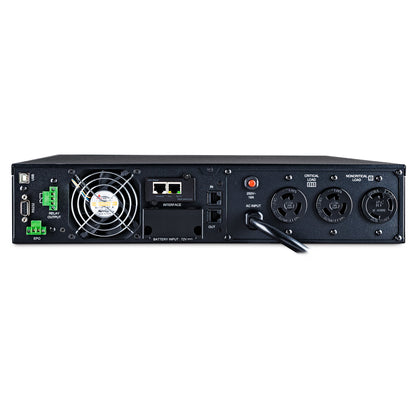 CyberPower OL3000RTXL2UHVN uninterruptible power supply (UPS) Double-conversion (Online) 3 kVA 2700 W 3 AC outlet(s)