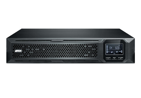 ATEN OL3000LV uninterruptible power supply (UPS) Double-conversion (Online) 3 kVA 2880 W 9 AC outlet(s)