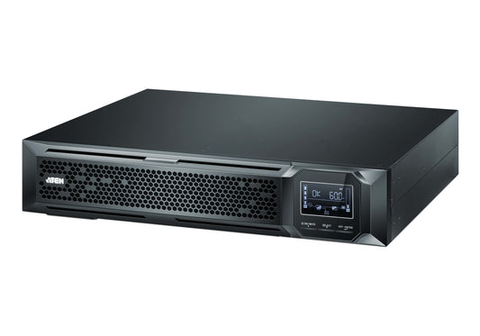 ATEN OL3000LV uninterruptible power supply (UPS) Double-conversion (Online) 3 kVA 2880 W 9 AC outlet(s)