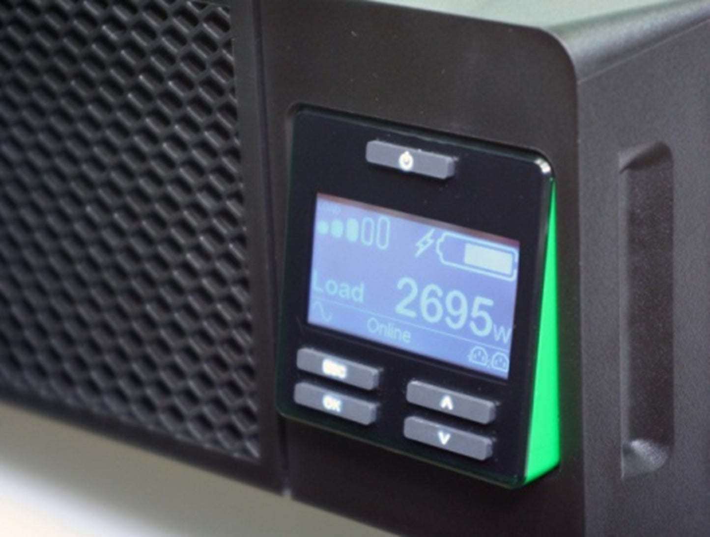 APC Smart-UPS On-Line uninterruptible power supply (UPS) Double-conversion (Online) 2.2 kVA 1980 W 10 AC outlet(s)