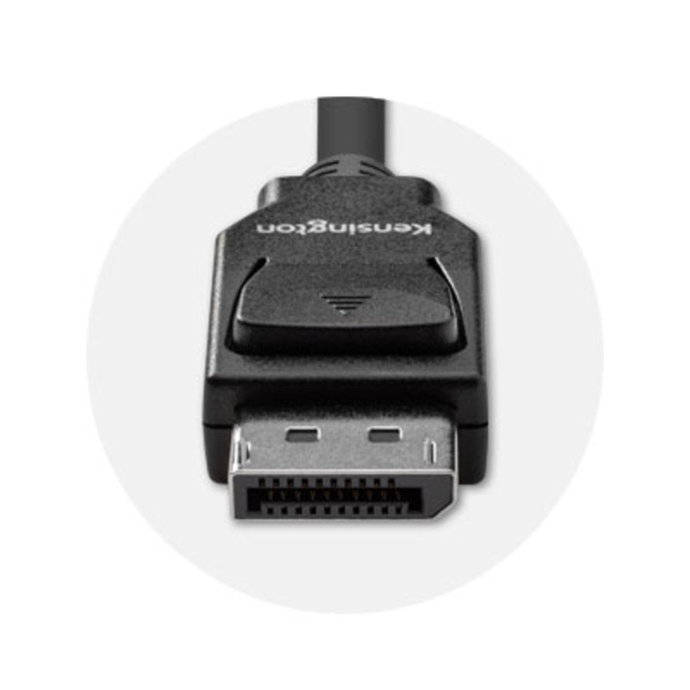 Kensington DisplayPort 1.4 (M/M) Passive Bi-Directional Cable, 6ft