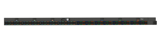 Vertiv DUU5M5W1-48CF17-2S02A9K00-S-A power distribution unit (PDU) 48 AC outlet(s) 1U Black