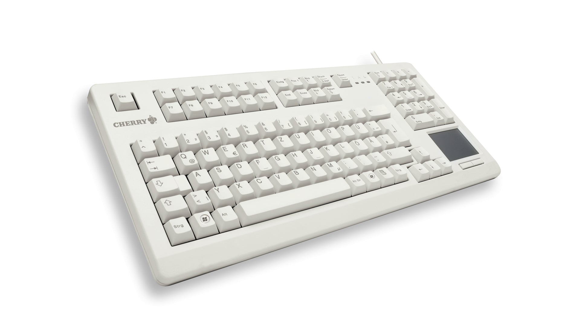 CHERRY TouchBoard G80-11900 keyboard Industrial USB QWERTY English Gray