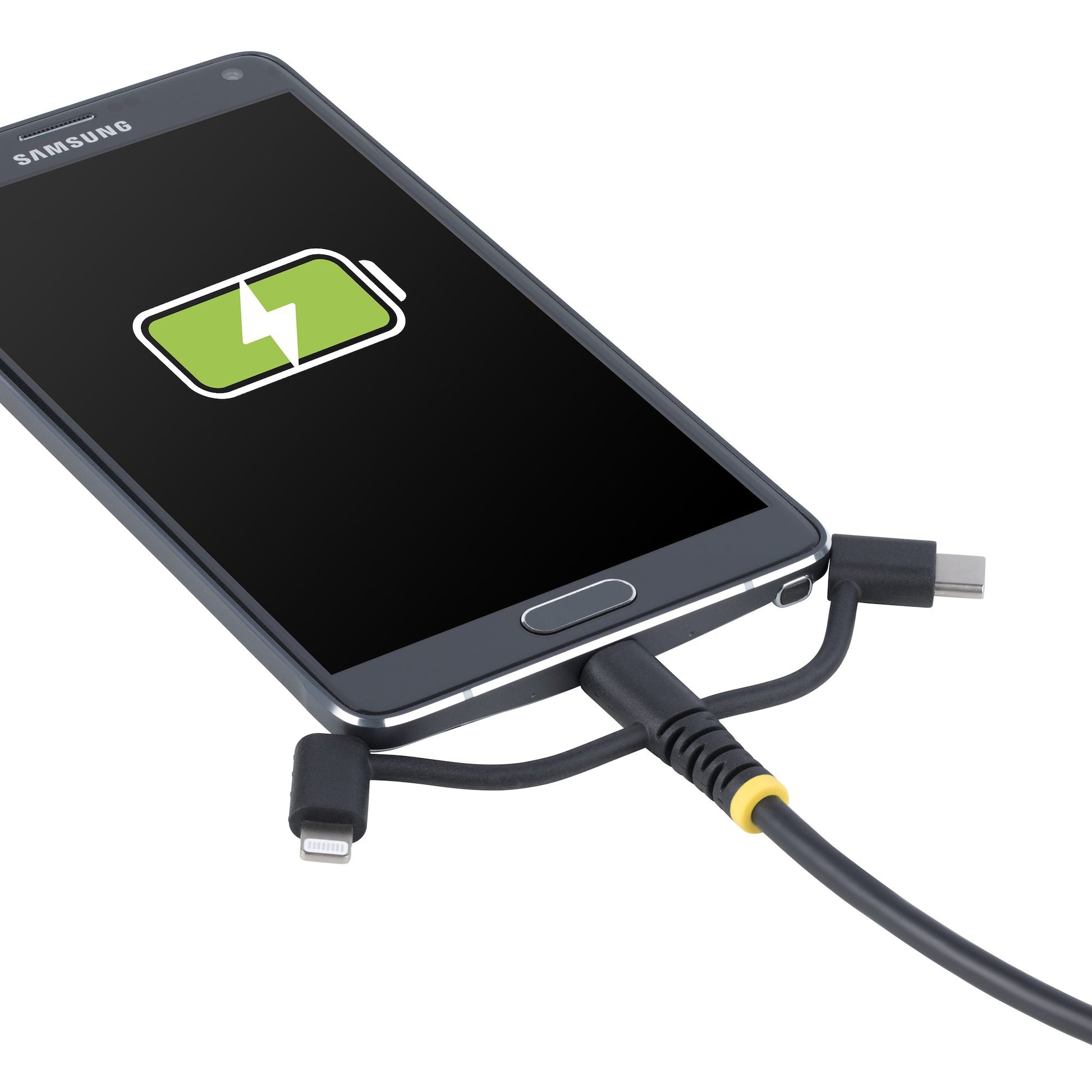 StarTech.com RLTCUB1MBK USB cable USB 2.0 39.4" (1 m) USB A Micro-USB B Black