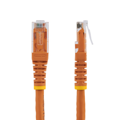 StarTech.com C6PATCH100OR networking cable Orange 1200.8" (30.5 m) Cat6 U/UTP (UTP)