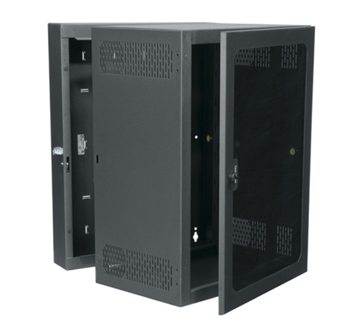 Middle Atlantic Products CWR-18-22PD rack cabinet 18U Wall mounted rack Black