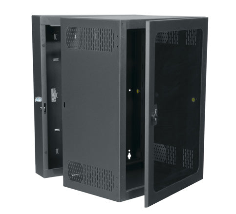 Middle Atlantic Products CWR-18-26PD rack cabinet 18U Wall mounted rack Black