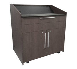 Middle Atlantic Products L5KCB2SEHA3ZP001 Lectern Black, Wood