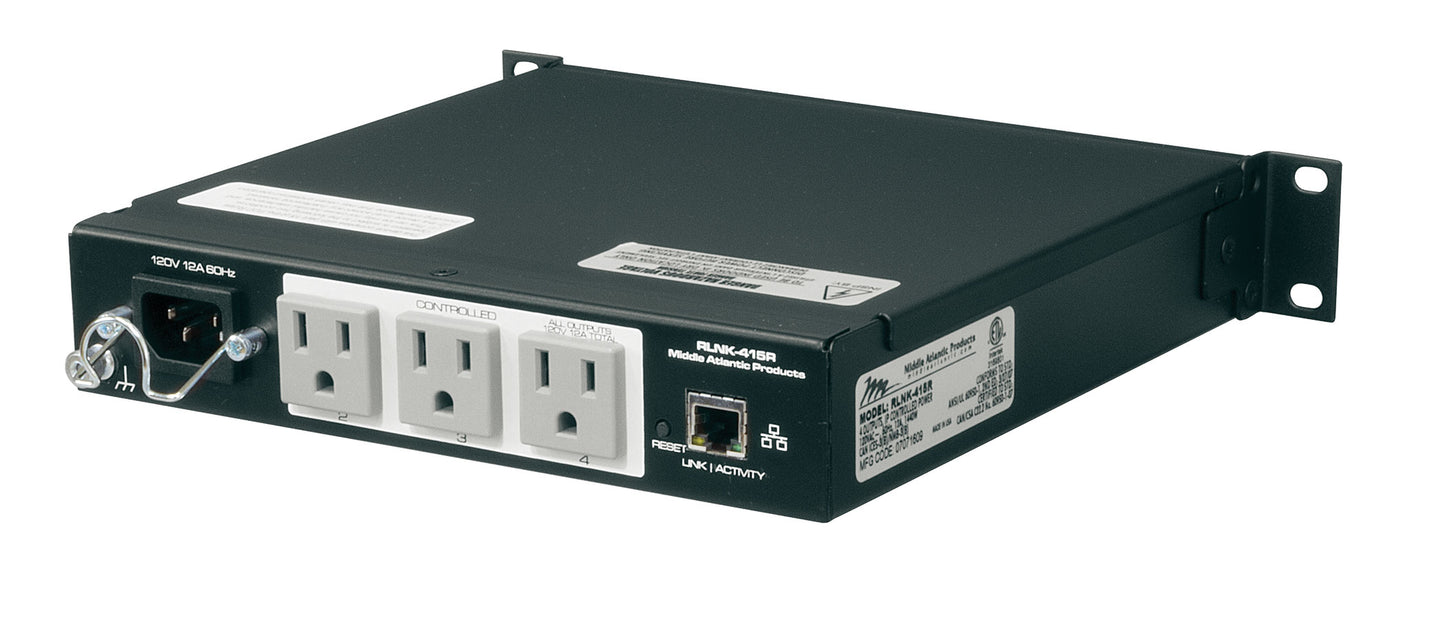 Middle Atlantic Products RLNK-415R power distribution unit (PDU)