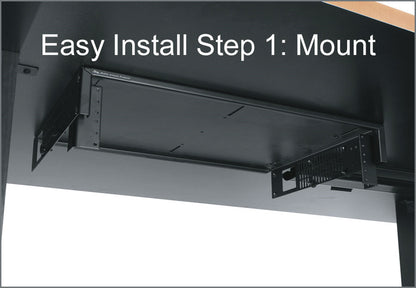 Middle Atlantic Products UTB-A2-14 rack cabinet 1U/2U Ceiling mounted rack Black