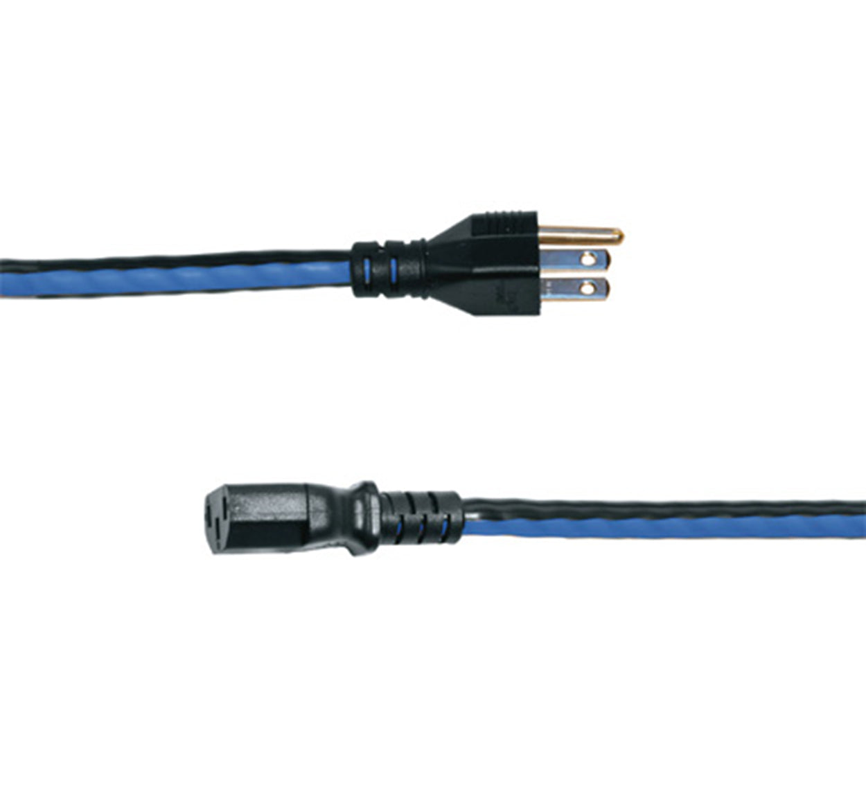Middle Atlantic Products IEC-18X4 power cable Black, Blue 18" (0.457 m) NEMA 5-15P C13 coupler