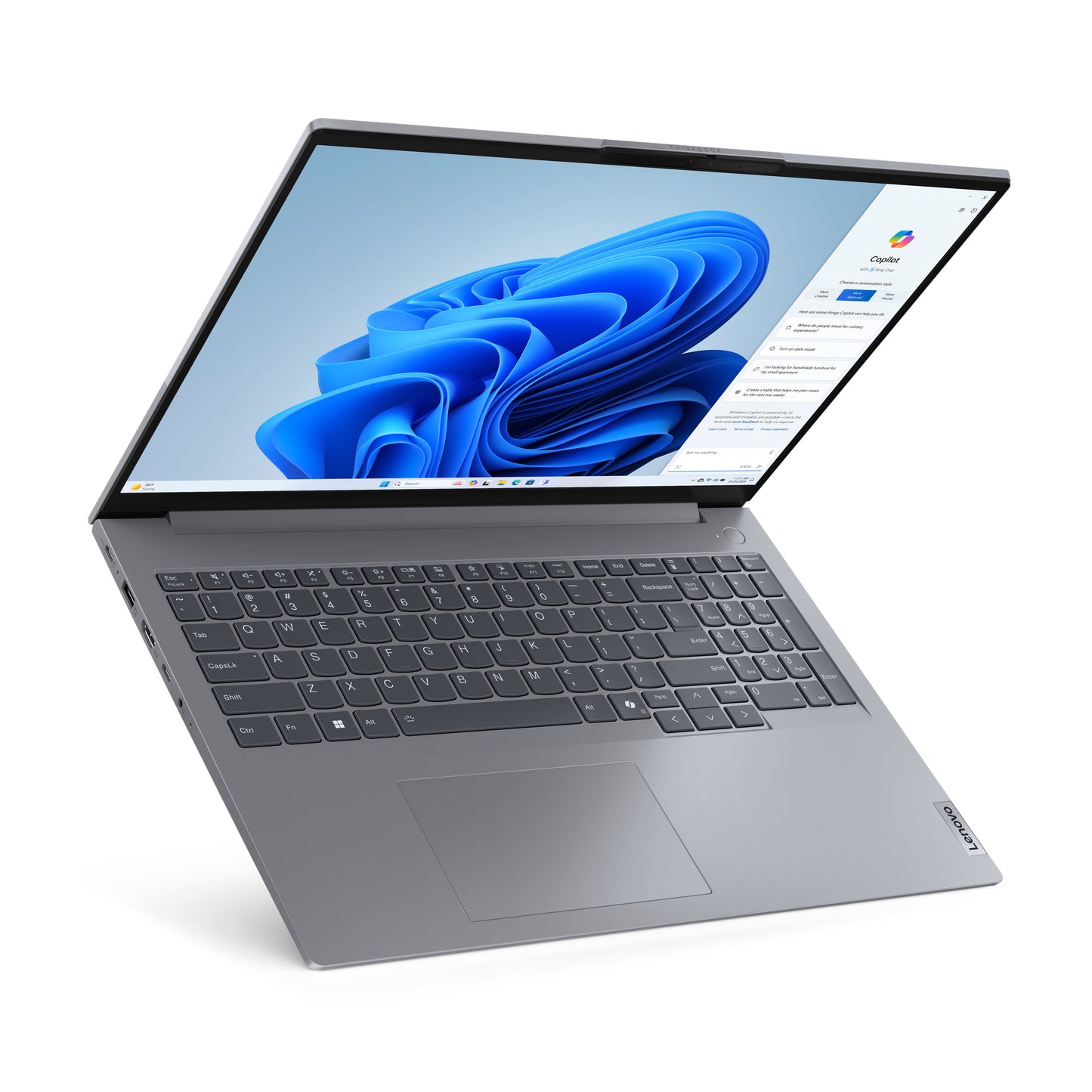 Lenovo ThinkBook 16 G7 ARP AMD Ryzen™ 5 7535HS Laptop 16" WUXGA 16 GB DDR5-SDRAM 512 GB SSD Wi-Fi 6 (802.11ax) Windows 11 Pro US English Gray