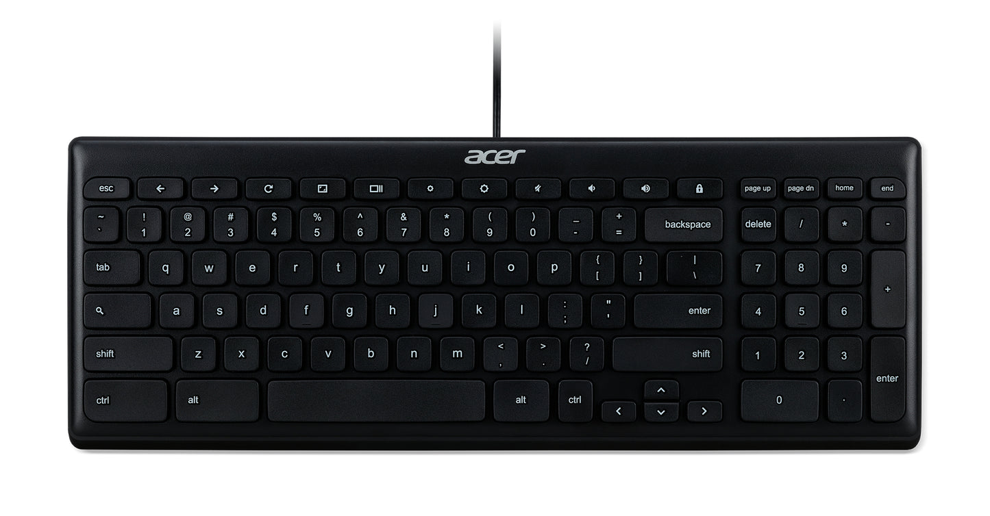 Acer GP.KBD11.00S keyboard Office USB QWERTY US International Black