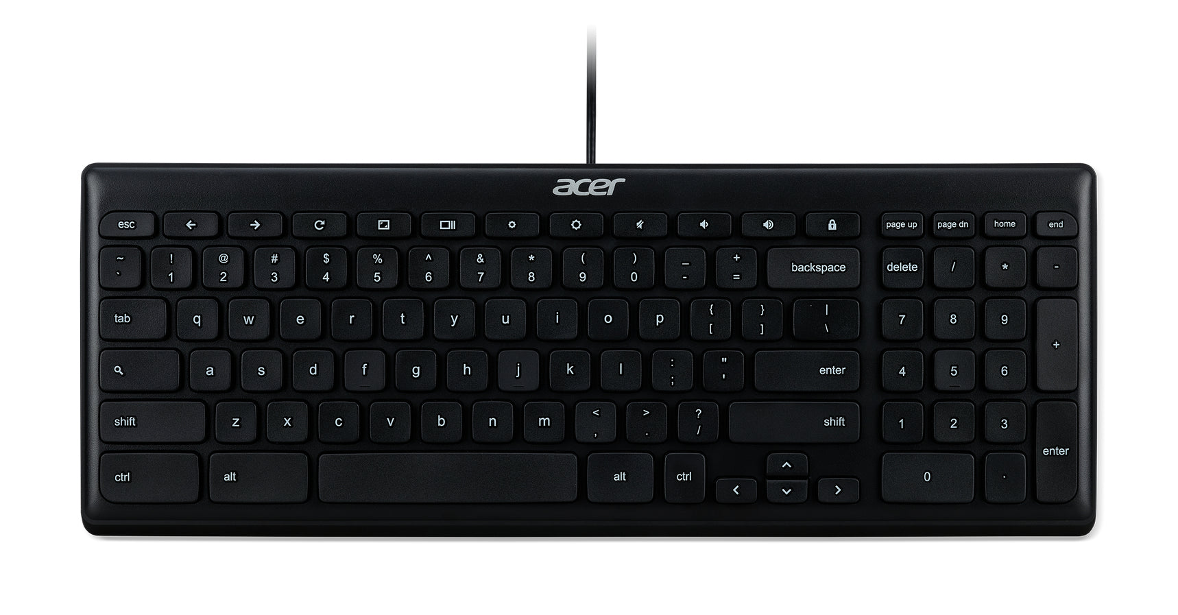 Acer GP.KBD11.00S keyboard Office USB QWERTY US International Black