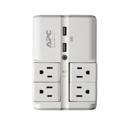APC PE4WRU3 surge protector White 4 AC outlet(s) 120 V