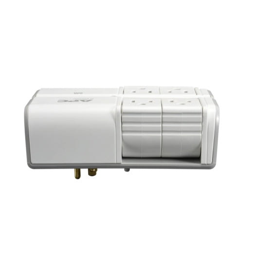 APC PE4WRU3 surge protector White 4 AC outlet(s) 120 V