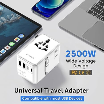 70W Charger with USB-C & USB-A Multiple Ports
