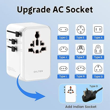 70W Charger with USB-C & USB-A Multiple Ports