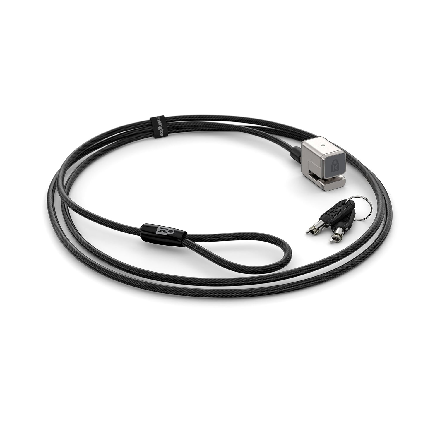 Kensington K68134WW cable lock Black, Silver 70.9" (1.8 m)