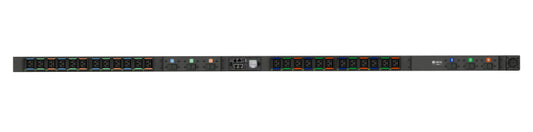 Vertiv DUR5M4B1-24CF17-2S02A9K00-S-A-RC power distribution unit (PDU) 24 AC outlet(s) 1U Black