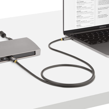StarTech.com CC1M-40G-USB-CABLE USB cable USB4 Gen 2x2 39.4" (1 m) USB C