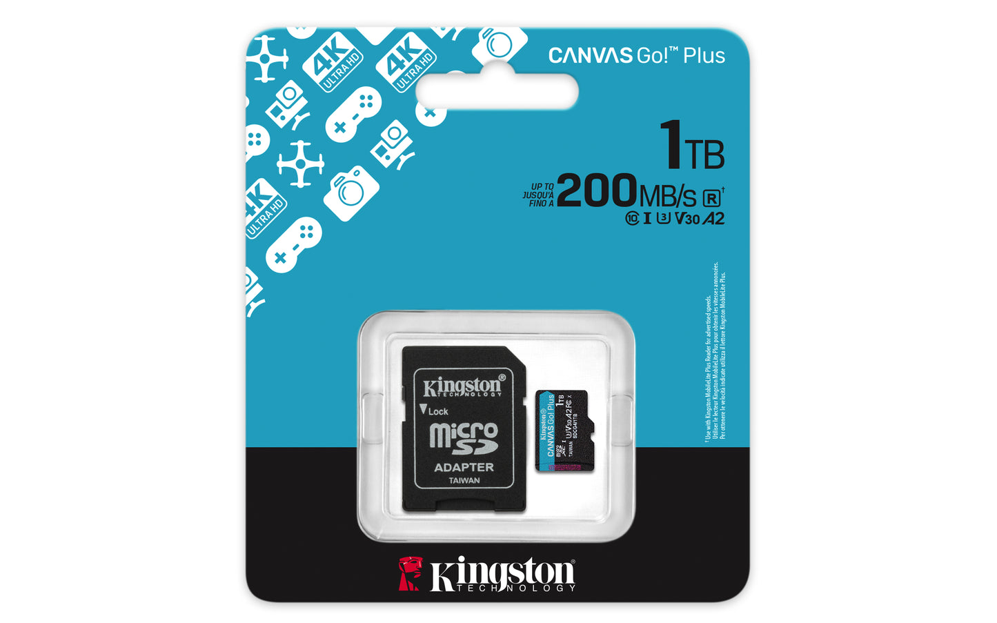 Kingston Technology Canvas Go! Plus 1 TB MicroSD UHS-I Class 10